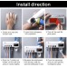 Smart UV Toothbrush Holder, Wall Mounted Automatic Toothpaste Dispenser UV Toothbrush Sterilizer